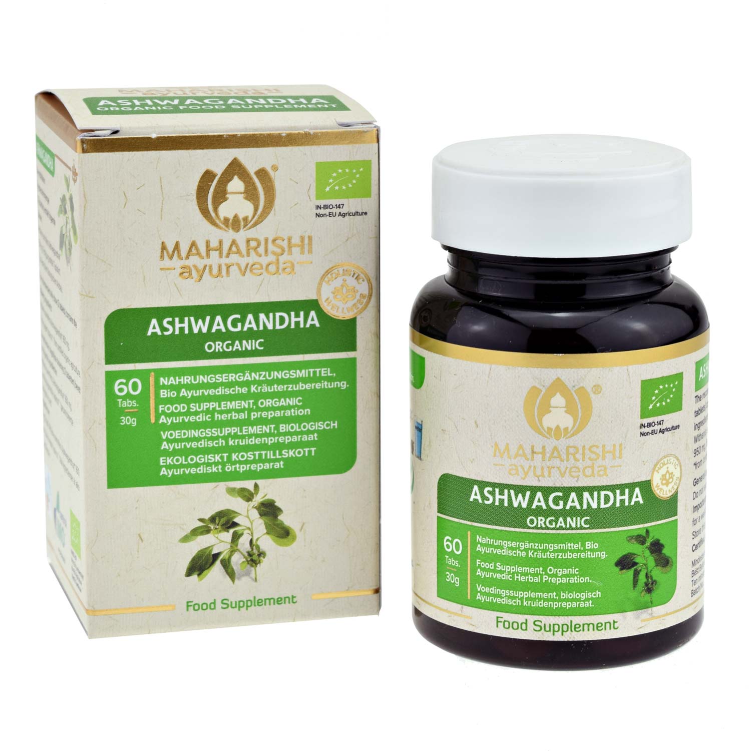 Ashwagandha, Maharishi, bio