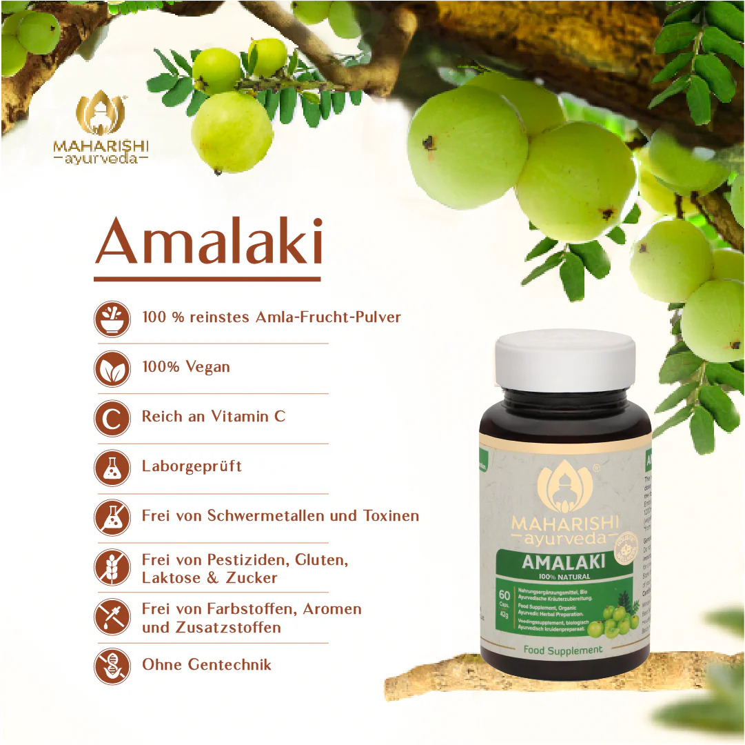 Amalaki, Maharishi, natural