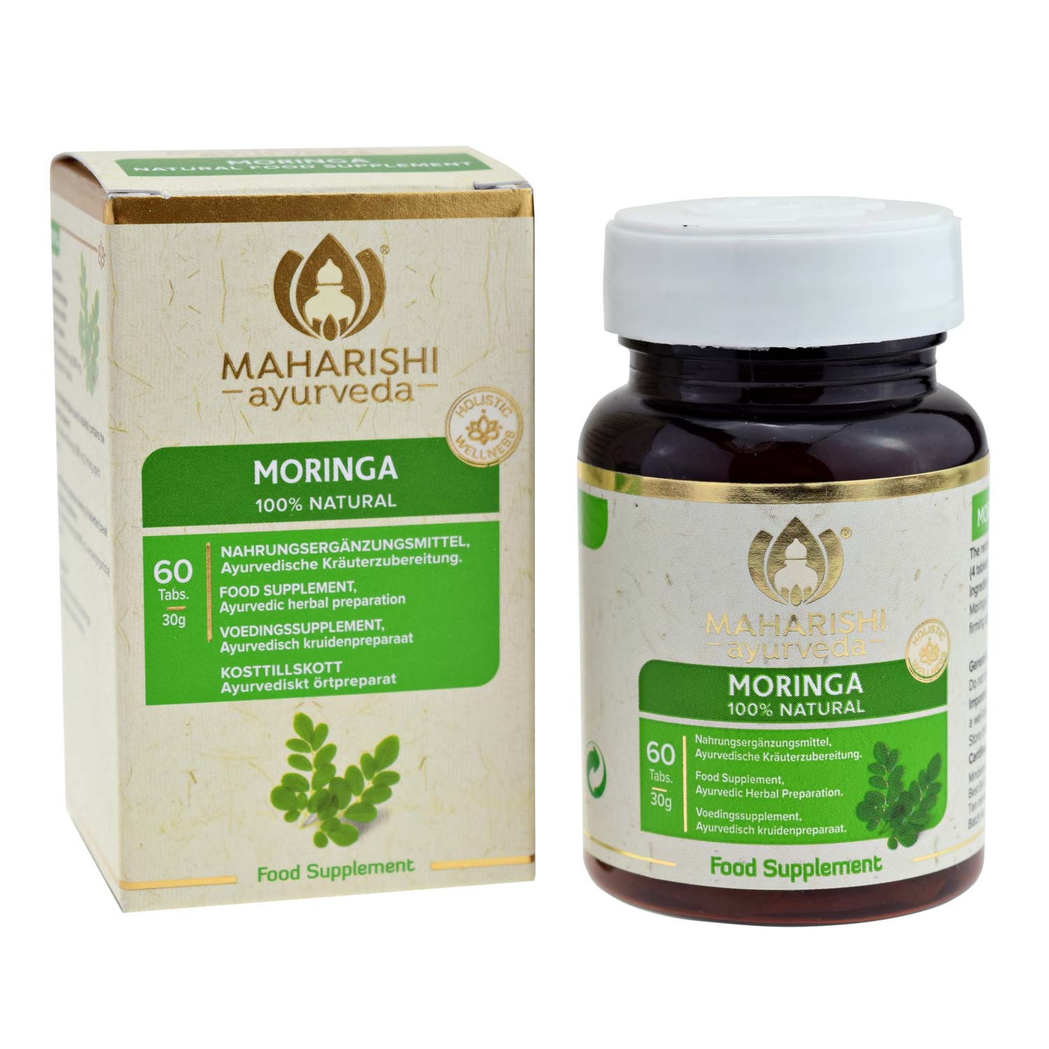 Moringa, Maharishi, 100% natural