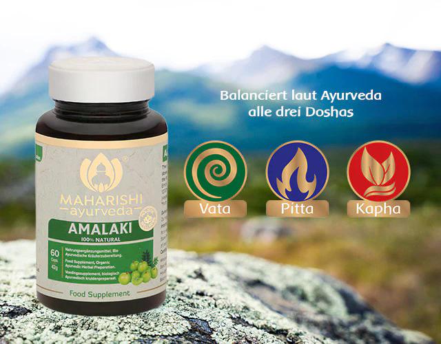 Amalaki, Maharishi, natural