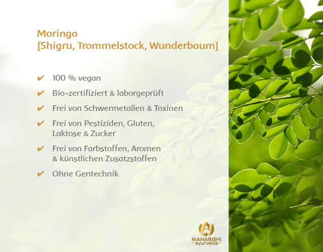 Moringa, Maharishi, bio