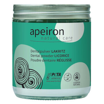 Dentalpulver Lakritz, Nachfüllglas, Apeiron