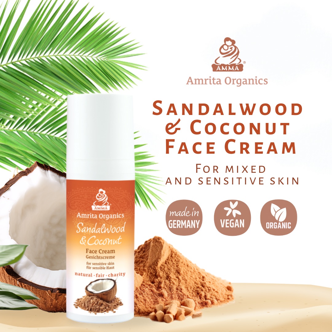 Gesichtscreme Sandalwood and Coconut